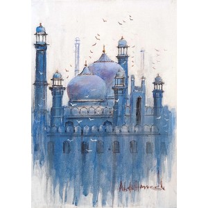 Abdul Hameed, 12 x 18 inch, Acrylic on Canvas, AC-ADHD-180